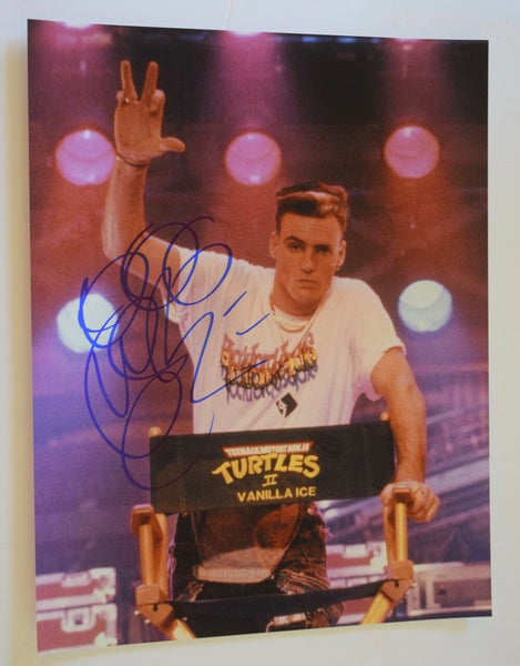 Vanilla Ice Signed Autographed 11x14 Photo Hip Hop Rapper Rob Van Winkle COA VD