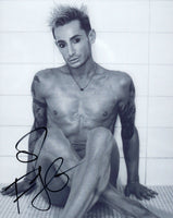 Frankie Grande Signed Autograph 8x10 Photo Shirtless Male Model Big Brother COA