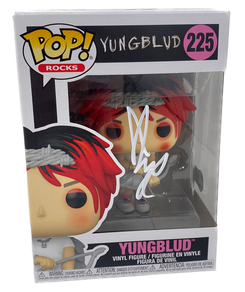 Yungblud Signed Autographed Funko Pop Rocks Figure #225 Beckett COA