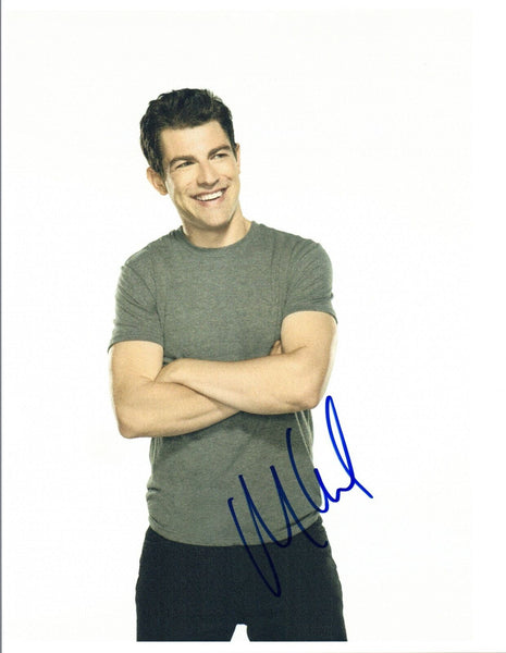 Max Greenfield Signed Autographed 8x10 Photo New Girl Star COA VD