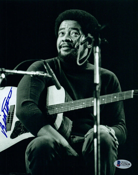 Bill Withers Signed Autographed 8x10 Photo Beckett BAS COA