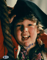 Jeff Cohen Signed Autograph 8x10 Photo Chunk The Goonies Beckett BAS COA