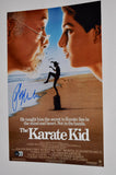 Ralph Macchio Signed The Karate Kid 11x17 Movie Poster Cobra Kai Beckett COA