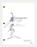 Hiroyuki Sanada Signed Autographed The Last Samurai Script Screenplay ACOA COA