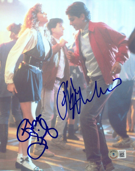 Ralph Macchio & Robyn Lively Signed 8x10 Photo The Karate Kid III Beckett COA