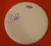 Brad Wilk Signed Autographed Drumhead Rage Against The Machine Audioslave Proof