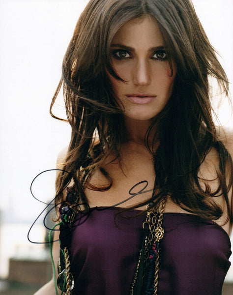 Idina Menzel Signed Autographed 8x10 Photo Elsa Frozen Wicked Rent COA VD