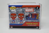 Tobey Maguire Signed Spider-Man Funko Pop 2 Pack Deluxe Autograph Beckett COA