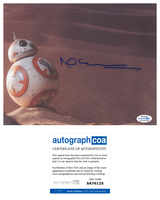 Neal Scanlan Signed Autographed 8x10 Photo Star Wars The Force Awakens ACOA COA