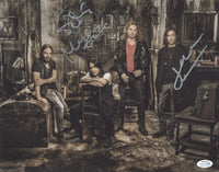 Sergio Vallin & Juan Calleros Signed Autographed 11x14 Photo Mana Band ACOA COA