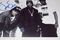 NWA N.W.A. Signed Autographed 11X14 Photo by 3 MC REN DR. DRE & ICE CUBE BAS COA