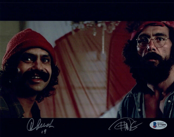 Cheech Marin Tommy Chong Signed Autograph 8x10 Photo UP IN SMOKE Beckett COA