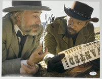 Jamie Foxx & Christoph Waltz Signed Autograph Django Unchained 11x14 Photo ACOA