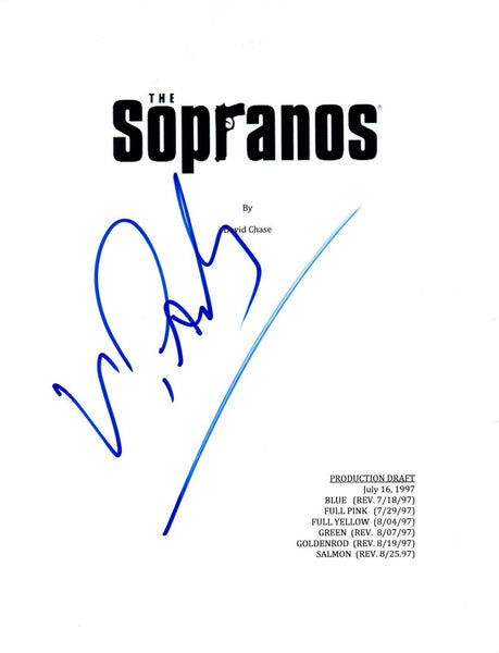 Vincent Pastore Signed Autographed THE SOPRANOS Pilot Episode Script COA