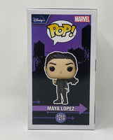 Alaqua Cox Signed Autographed Maya Lopez Funko Pop Hawkeye #1213 Beckett COA