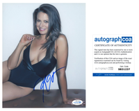 Katie Lowes Signed Autographed 8x10 Photo Scandal Actress Sexy ACOA COA