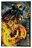 Nicolas Cage Signed Ghost Rider 12x18 Movie Poster Photo Autograph ACOA COA