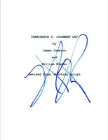 Robert Patrick Signed Autographed TERMINATOR 2 Full Movie Script COA AB