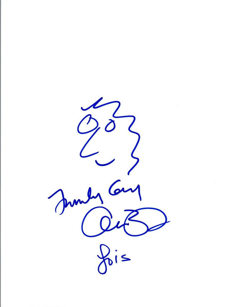 Alex Borstein Signed Autographed Hand Drawn "Lois" Sketch Family Guy COA VD