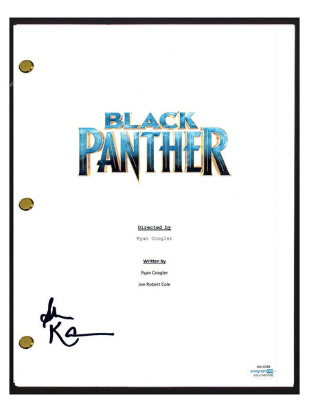 John Kani Signed Autographed BLACK PANTHER Movie Script T'Chaka ACOA COA