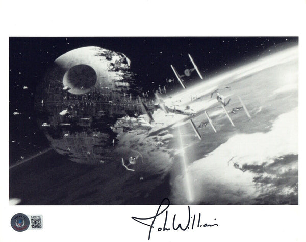 John Williams Star Wars Signed Autographed 8x10 Photo Composer Beckett COA LOA