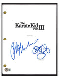 Ralph Macchio Robyn Lively Signed The Karate Kid Part III 3 Movie Script BAS COA