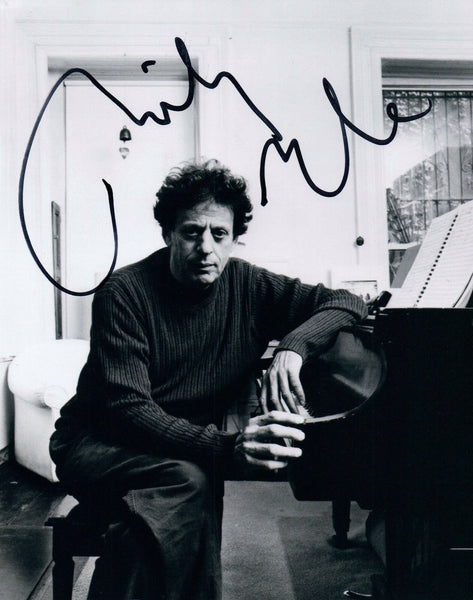 Philip Glass The Philip Glass Ensemble Signed Autographed 8x10 Photo COA