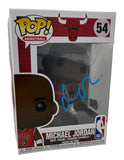 Matt Damon Signed Funko Pop Michael Jordan Chicago Bulls Air Movie Beckett COA