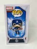 Chris Evans Signed Autograph Funko Pop Captain America Avengers Endgame ACOA COA
