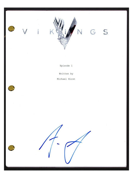Alexander Ludwig Signed Autographed VIKINGS Pilot Episode Script Screenplay COA