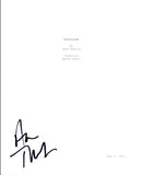 Aaron Tveit Signed Autographed GRACELAND Pilot Episode Script COA VD