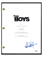 Jack Quaid Signed Autographed THE BOYS Pilot Episode Script ACOA COA