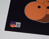 Malcolm McDowell Signed A Clockwork Orange 11x17 Movie Poster Beckett BAS COA