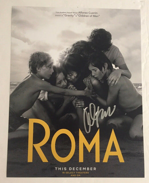 Alfonso Cuaron Signed Autographed 11x14 Photo ROMA Director COA
