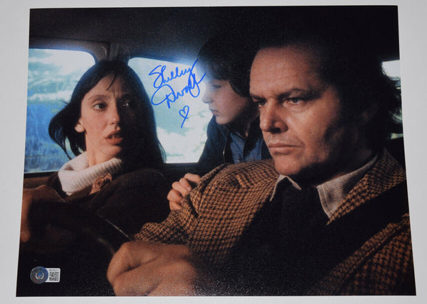 Shelley Duvall Signed Autographed 11x14 Photo The Shining Wendy Beckett BAS COA