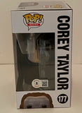 Corey Taylor Signed Autographed Funko Pop Figure Slipknot Beckett BAS COA