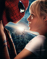 Emma Stone & Andrew Garfield Signed Autograph 8x10 Photo Spider-Man COA VD