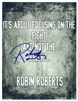 Robin Roberts Signed Autographed 8x10 Photo Good Morning America COA VD