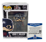 Wyatt Russell Signed Funko Pop The Falcon and The Winter Soldier John Walker BAS