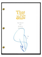 Wilmer Valderrama Signed Autographed THAT 70S SHOW Episode 224 Script FEZ COA