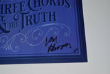 Van Morrison Signed Autograph Three Chords And The Truth Lithograph Beckett COA