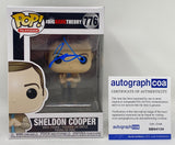 Iain Armitage Signed Funko Pop The Big Bang Theory Young Sheldon Cooper ACOA COA