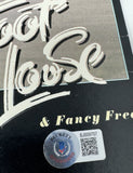 Rod Stewart Signed Foot Loose & Fancy Free Vinyl Record Album Autograph BAS COA