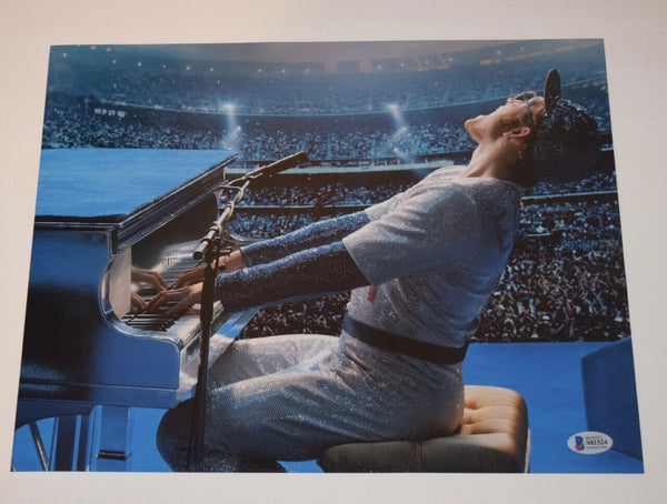 Taron Egerton Signed Autographed 11x14 Photo ROCKETMAN Elton John Beckett COA