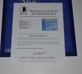 Van Morrison Signed Autograph Three Chords And The Truth Lithograph Beckett COA
