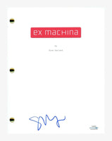 Sonoya Mizuno Signed Autographed Ex Machina Movie Script Screenplay ACOA COA