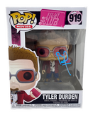 Brad Pitt Signed Autograph Fight Club Tyler Durden Funko Pop 919 Beckett COA