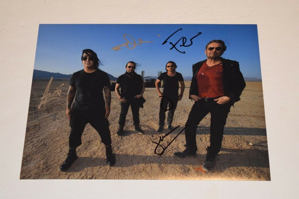 MANA Band Signed Autographed 11x14 Photo x4 Fher Olvera Sergio Alex Juan COA