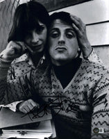 Talia Shire Signed Autographed 11x14 Photo Rocky Adrian Actress Beckett COA