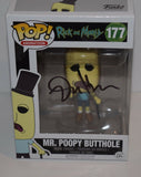 Dan Harmon Signed Rick and Morty MR POOPY BUTTHOLE 117 Funko Pop Figure COA